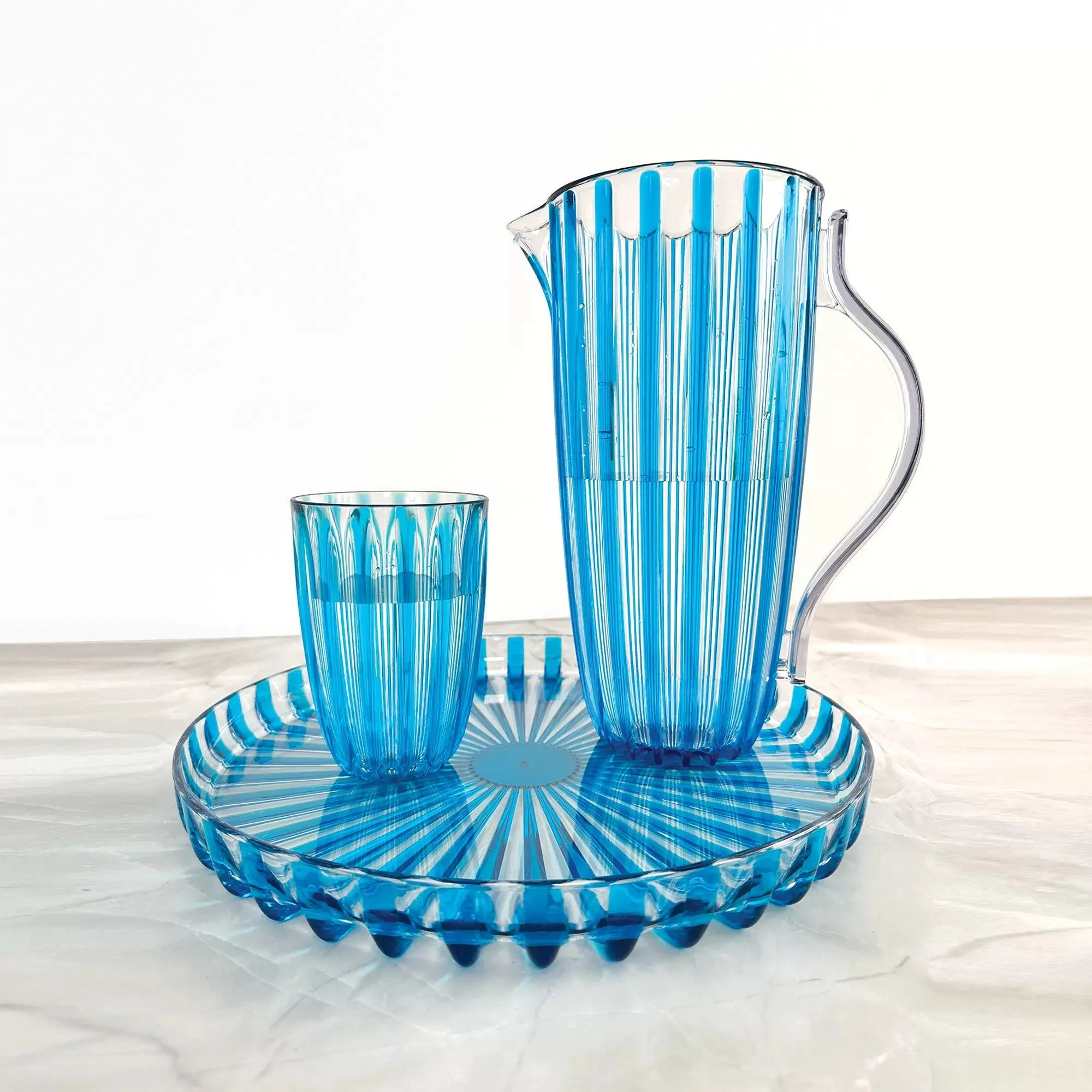 Dolcevita Round Tray Blue