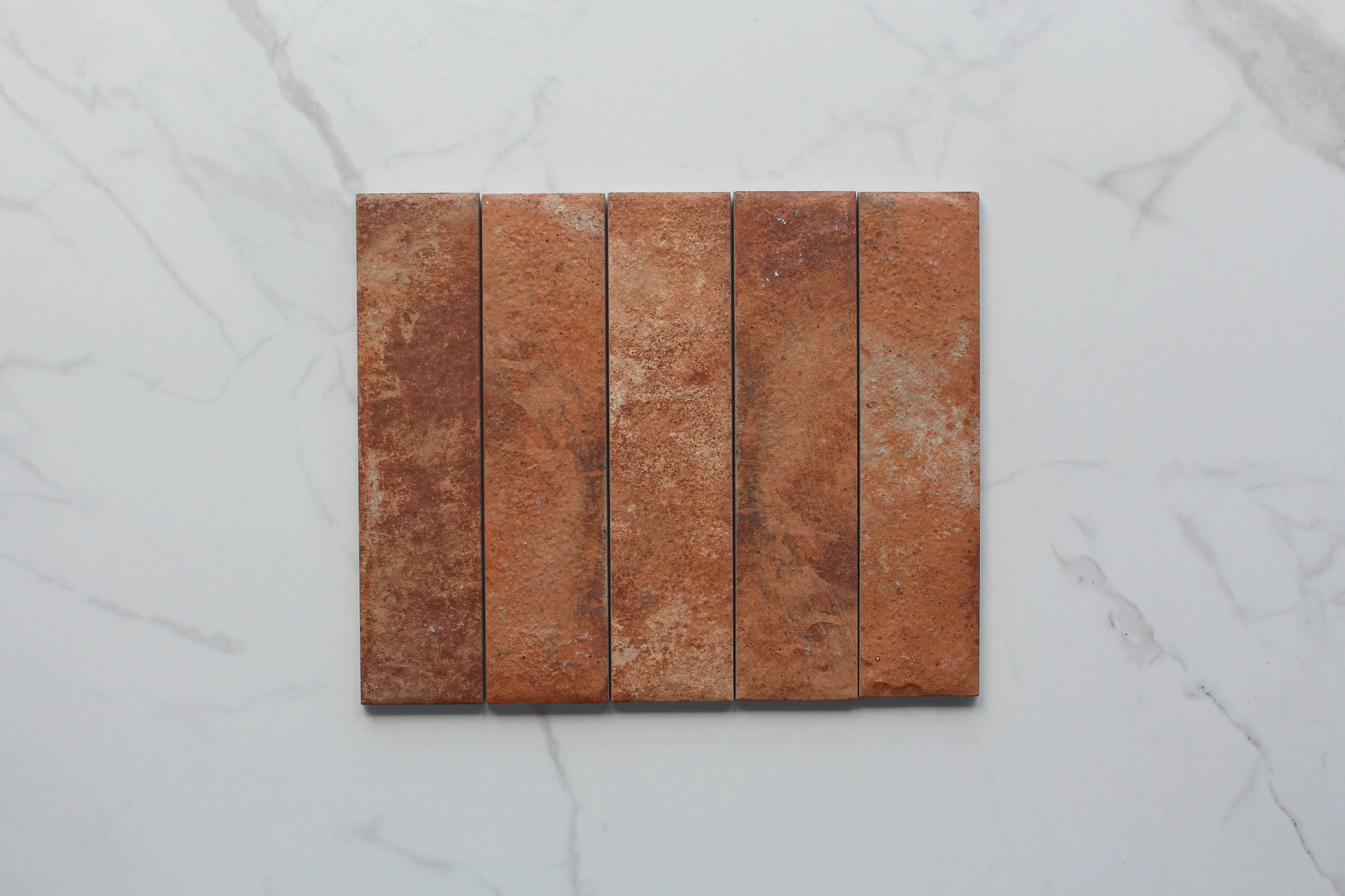 Terracotta Macy Brick Look Tile Matt Porcelain Sample